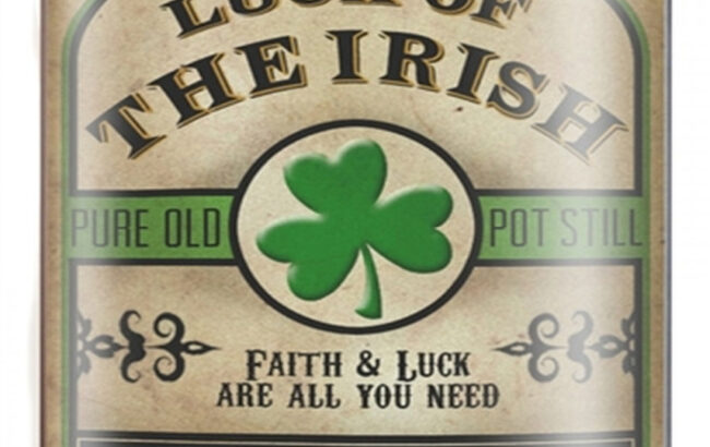 Pocket Flask – Luck of the Irish Flask
